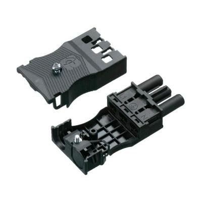 Adels-Contact 17965 Netstekker AC Stekker, recht Totaal aantal polen: 2 + PE 16 A Wit 1 stuk(s)