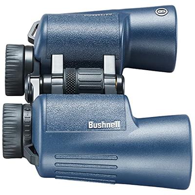 Bushnell - H2O 2-8x42 Donkerblauw Porro - Volledig Multicoated - Waterdicht/Fogproof - Twist Up Eyecups - Watersport - Varen