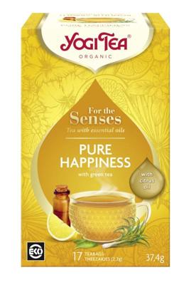 Tea for the senses pure happiness bio 17 Zakjes Tea for the senses pure happiness bio 17 Zakjes