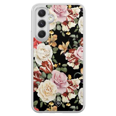Samsung Galaxy A54 hybride hoesje - Flowerpower Samsung Galaxy A54 hybride hoesje - Flowerpower