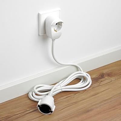 REV 0016130114 Stroom Verlengkabel Wit 3.00 m H05VV-F 3G 1,5 mm² REV 0016130114 Stroom Verlengkabel Wit 3.00 m H05VV-F 3G 1,5 mm²