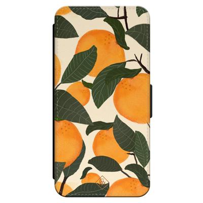 iPhone 16 Pro flipcase - Orange garden