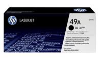 HP 49A originele zwarte LaserJet tonercartridge - thumbnail