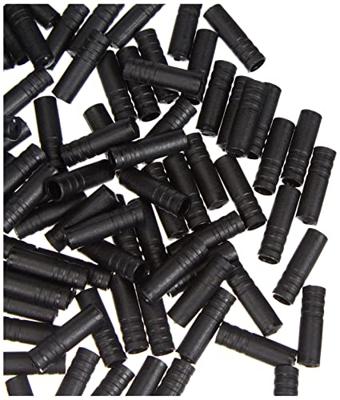 JAGWIRE End caps open - 4mm shift - plastic (100pcs) - black