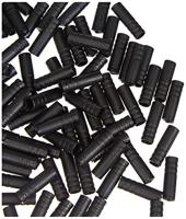 JAGWIRE End caps open - 4mm shift - plastic (100pcs) - black - thumbnail