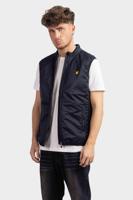 Lyle & Scott Golf Bodywarmer Heren Donkerblauw - Maat M - Kleur: Donkerblauw | Soccerfanshop - thumbnail