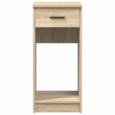 Computertorenstandaard met lade 35x45x77 cm sonoma eikenkleurig Computertorenstandaard met lade 35x45x77 cm sonoma eikenkleurig