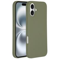 Accezz Liquid Silicone Backcover met MagSafe iPhone 16 Telefoonhoesje - thumbnail