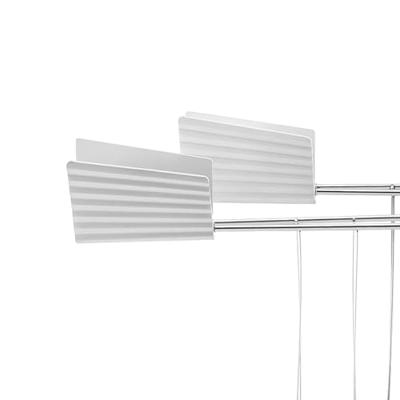 Alessi Tostiklemmen voor Broodrooster Plissé - Wit - Michele de Lucchi - MDL08RA W