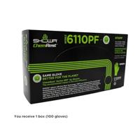 Showa nitrile wegwerphandschoenen (100x) - 6110PF - GREEN - maat L - thumbnail