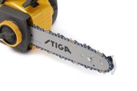 Stiga CS 100e Kit Accu Kettingzaag | 1 serie | 0,7 kW | inductie | 25 cm | incl. 1 x 20V E 22 accu + C 215 S lader - 271404101/ST1 - thumbnail