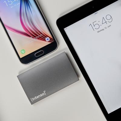 Intenso External SSD Premium 512GB Externe SSD Grijs Intenso External SSD Premium 512GB Externe SSD Grijs