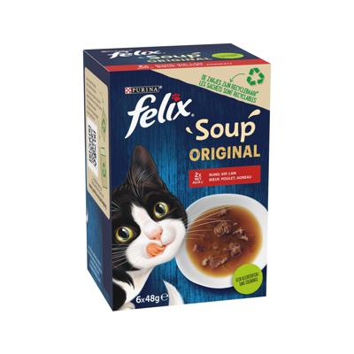 Felix soup farm selectie mp 6x48gr Felix - Felix