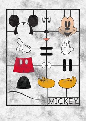 Komar Into Adventure Fotobehang Disney - Mickey Mouse - Kit - IADX4-053