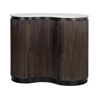 Richmond Organische Bartafel 'Mayfield' Metaal en Marmer, 120 x 75cm - thumbnail