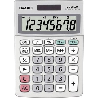 Casio bureaurekenmachine MS-88 ECO