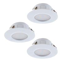Eglo LedspotPineda (3) 3x6w - 3000K - 7,8cm wit - 95821 - thumbnail
