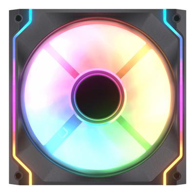 Cougar CF-SC140RB-RGB PC-ventilator Zwart (b x h x d) 140 x 140 x 25 mm