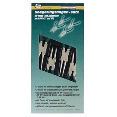 Brüder Mannesmann Zegeringtangenset 4 dlg (Hobby) - 10471