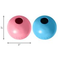 Kong Puppy Ball met Hole Natural Rubber Formula Chewable Dog Toy Medium Large - thumbnail