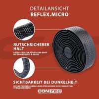 CONTEC stuurlint "reflex.micro" ct bar tape reflex.micro 200mm black/reflex - thumbnail