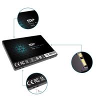 Silicon Power sp128gbss3a55s25 ace a55 ssd, 128gb, 7mm 2.5inch, sata3, 3d nand, slc cache - thumbnail