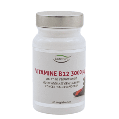 Nutrivian Vit B12 3000mcg Tabletten Nutrivian Vit B12 3000mcg Tabletten