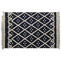 Tapijt DKD Home Decor Beige Marineblauw (160 x 230 x 1 cm) - thumbnail
