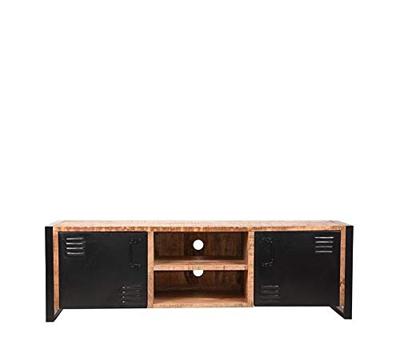 LABEL51 Tv-meubel Brussels - Rough - Mangohout - Tv-Meubel 160 cm - thumbnail