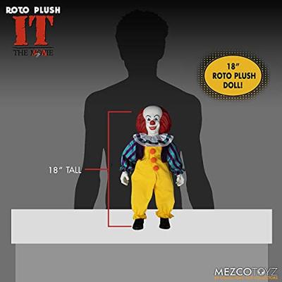Mezco Toys IT 1990: Pennywise 18 inch Roto Plush pluchenspeelgoed