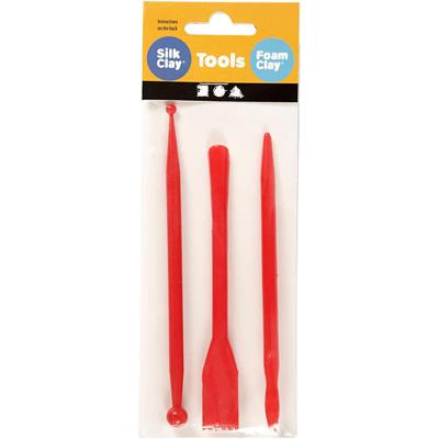 Creativ Company Boetseerstaafjes, l: 14,5 cm, rood, 3 stuk/ 1 doos Creativ Company Boetseerstaafjes, l: 14,5 cm, rood, 3 stuk/ 1 doos