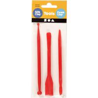 Creativ Company Boetseerstaafjes, l: 14,5 cm, rood, 3 stuk/ 1 doos - thumbnail