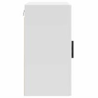 Keukenwandkast Porto bewerkt hout wit - thumbnail