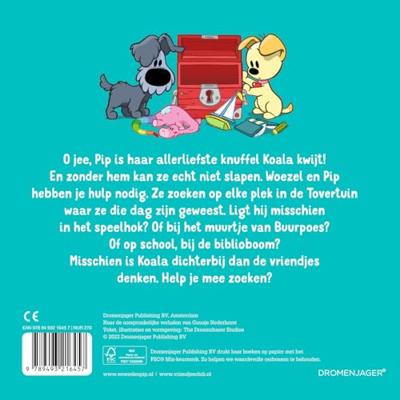 Woezel en Pip Boek Knuffel is Zoek