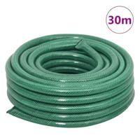 VidaXL Slanghaspelkar en slangkoppelset 0,75" staand 30 m pvc groen - thumbnail