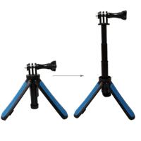 Multifunctionele opvouwbare statief houder Selfie monopod stick voor GoPro HERO5 Session/5/4 Session/4/3 +/3/2/1 Xiaoyi sport cameras lengte: 12-23c - thumbnail