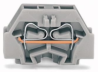 WAGO 260-301 Aderklem 5 mm Spanveer Toewijzing: L Grijs 1 stuk(s) WAGO 260-301 Aderklem 5 mm Spanveer Toewijzing: L Grijs 1 stuk(s)