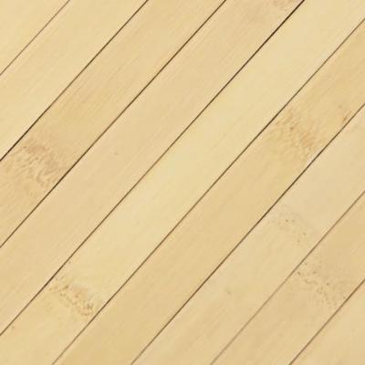 Vloerkleed rechthoekig 70x100 cm bamboe lichtnaturel