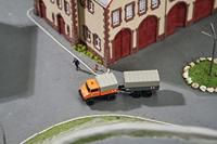 Carson Modellsport 504156 1:87 Planenanhänger für Unimog 1:87 RC aanhanger - thumbnail