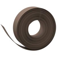 VidaXL Tuinrand 10 m 15 cm polyetheen bruin - thumbnail