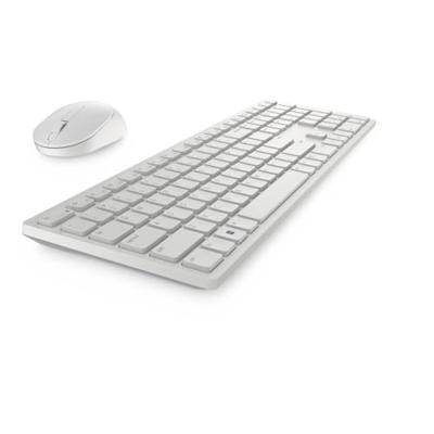 Dell KM5221W Qwerty US RF Draadloos Desktopset - Wit
