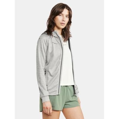 Craft 1909133 Adv Unify Fz Hood Wmn - Grey Melange - XL