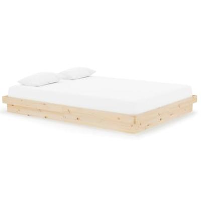 Bedframe massief hout 150x200 cm