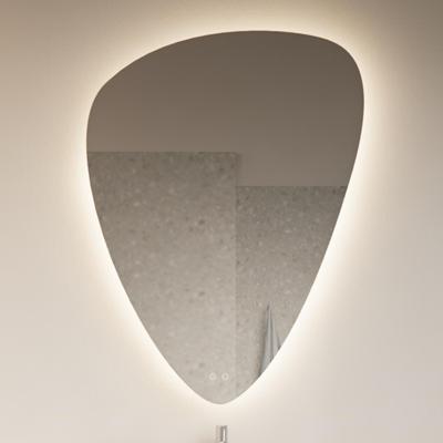 Badkamerspiegel Gliss Frenzy Organic LED Verlichting 80x60 cm En Spiegelverwarming