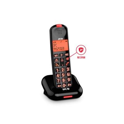 SPC 7612N COMFORT KAIRO Schnurlostelefon Schwarz