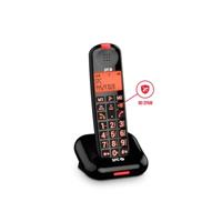 SPC 7612N COMFORT KAIRO Schnurlostelefon Schwarz - thumbnail