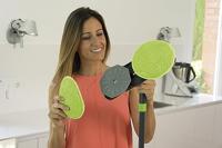 Starlyf elektrische mop zwart/groen - thumbnail