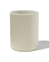 HEMA Pennenbakje ⌀8.3x10.5cm imitatieleer (beige) - thumbnail
