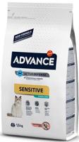 ADVANCE CAT STERILIZED SENSITIVE SALMON 1,5 KG - thumbnail
