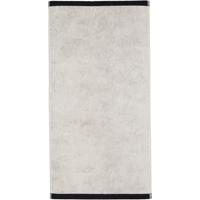 Cawö Cawo Lifestyle Splash Doubleface 7071 Handdoek 50x100 platin/schwarz - thumbnail